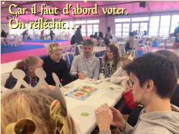 Car il faut d’abord voter.On réfléchit…