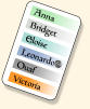 Anna Bridget Victoria Eloise Leonardo Ouaf